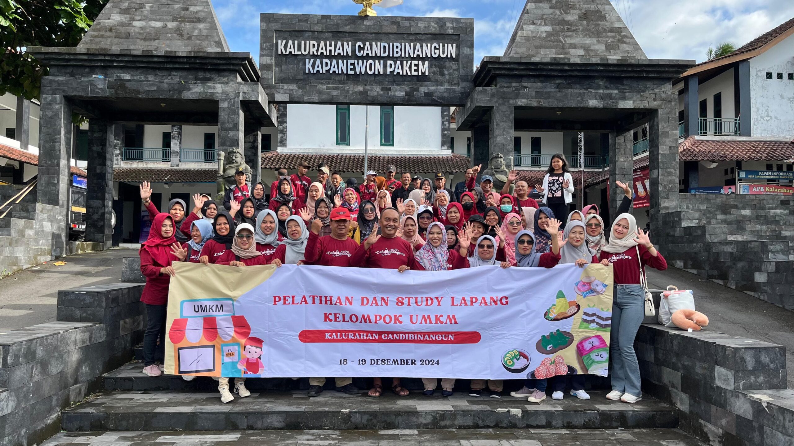 STUDY LAPANGAN BERSAMA FORKOM UMKM KALURAHAN CANDIBINANGUN