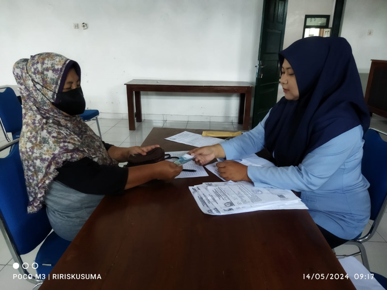 PENYALURAN BLT DD BULAN KELIMA
