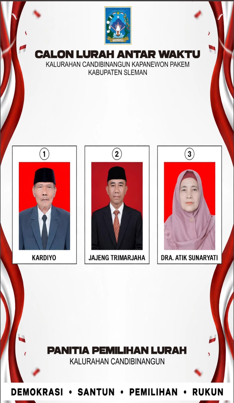 LURAH PENGGANTI ANTAR WAKTU